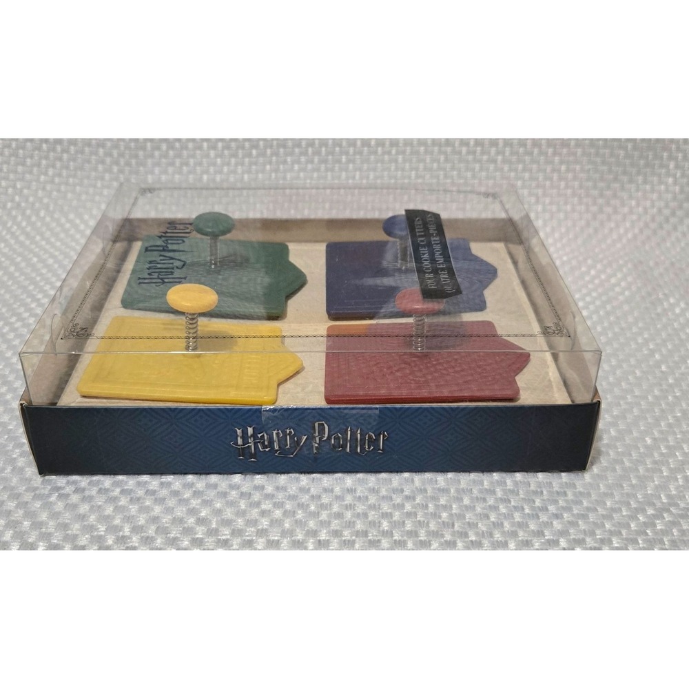 Harry Potter House Crest Cookie Cutter Set of 4 Gryffindor Slytherin Hogwarts
